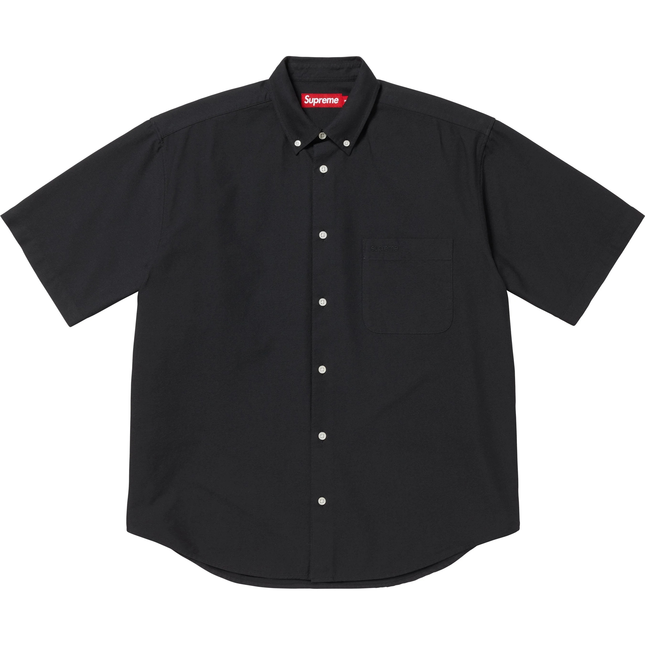 Loose Fit Oxford S/S Shirt view 12